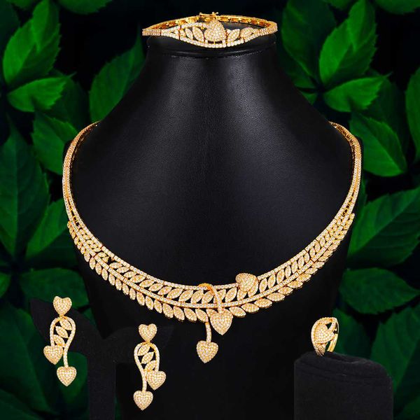 godki big fashion 4pcs luxury cross leaves african jewelry sets for women wedding party zircon dubai bridal jewelry 2020, Silver
godki big fashion 4pcs luxury cross leaves african jewelry sets for women wedding party zircon dubai bridal jewelry 2020, Silver