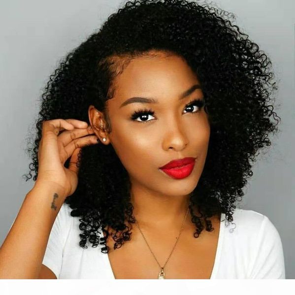 brazilian kinky curly 13x6 lace front human hair wigs 130 density coarse yaki brazilian short bob 360 lace frontal wig, Black;brown
brazilian kinky curly 13x6 lace front human hair wigs 130 density coarse yaki brazilian short bob 360 lace frontal wig, Black;brown