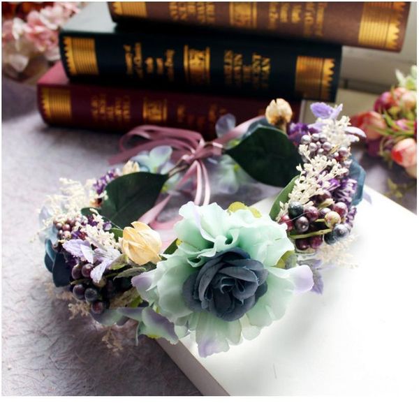 extravagant women flower wreath wedding girls party crown floral garlands bridesmaid hair accessories headpiece he qylduv
extravagant women flower wreath wedding girls party crown floral garlands bridesmaid hair accessories headpiece he qylduv