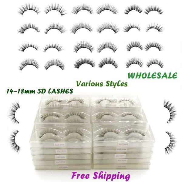 false eyelashes wholesale 3d 14mm-20mm faux mink full strip hand made lashes extension soft natural bulk
false eyelashes wholesale 3d 14mm-20mm faux mink full strip hand made lashes extension soft natural bulk