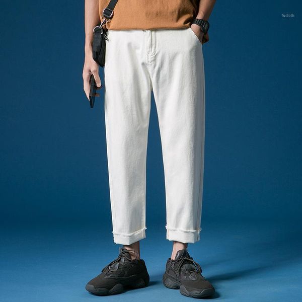 2020 summer trend hong kong style retro men's jeans korean version loose trend straight all-match tide brand pants1, Blue
2020 summer trend hong kong style retro men's jeans korean version loose trend straight all-match tide brand pants1, Blue