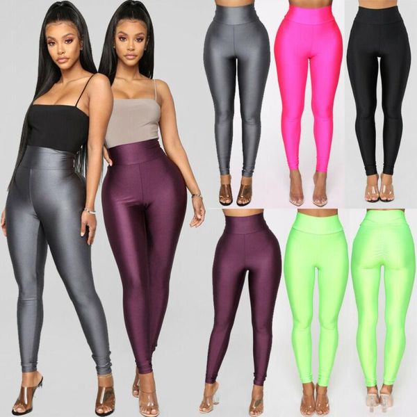 women's leggings fashion women high waist elastic fitness workout long skinny pants trousers casual legging, Black
women's leggings fashion women high waist elastic fitness workout long skinny pants trousers casual legging, Black