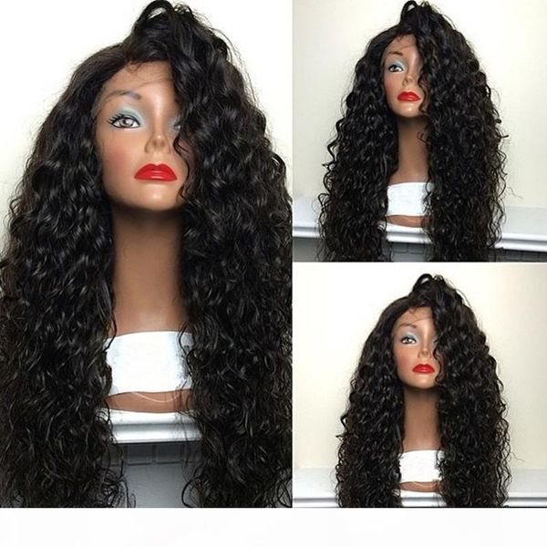 heat resistant japan fiber long black water wave synthetic lace front wigs with baby hair for black women
heat resistant japan fiber long black water wave synthetic lace front wigs with baby hair for black women