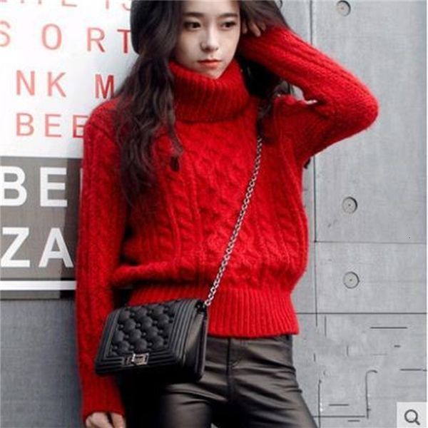 2021 new turtleneck pullover knitted women soft jumper pull femme hiver autumn winter thick warm loose knitting sweater 6pyz, White;black
2021 new turtleneck pullover knitted women soft jumper pull femme hiver autumn winter thick warm loose knitting sweater 6pyz, White;black