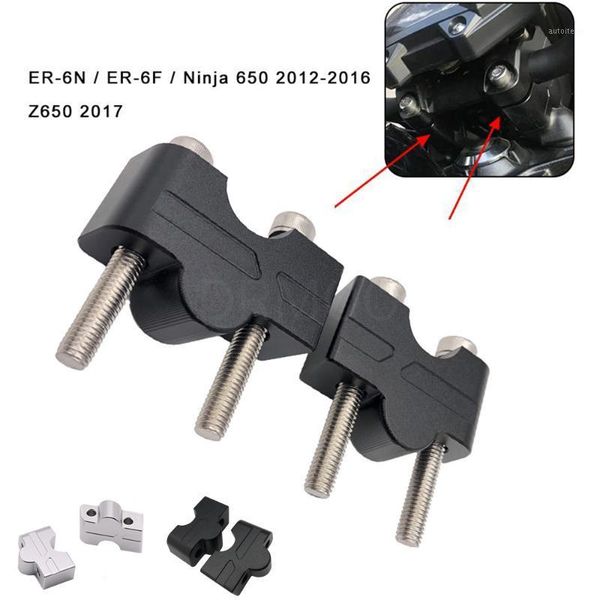 motorcycles cnc alumnium accessories handle bar riser mount clamps for er6n er-6f 2012-2020 z650 2020
motorcycles cnc alumnium accessories handle bar riser mount clamps for er6n er-6f 2012-2020 z650 2020