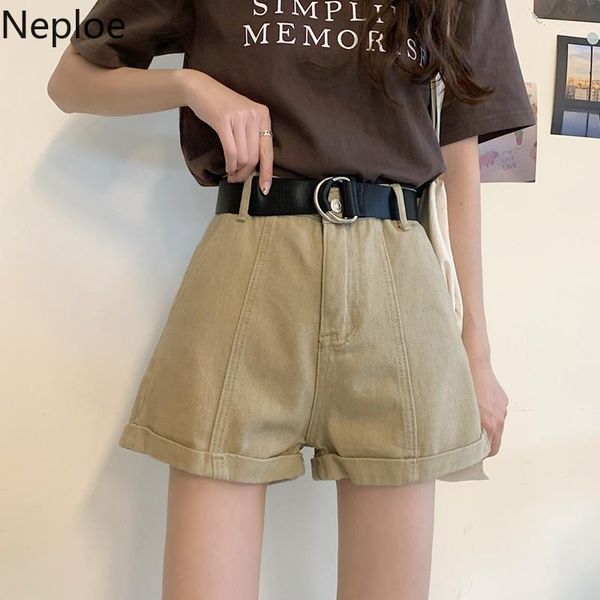 neploe shorts women solid zipper button sashes high waist female bottoms summer 2020 loose casual wide leg shorts ladies 1a6201, White;black
neploe shorts women solid zipper button sashes high waist female bottoms summer 2020 loose casual wide leg shorts ladies 1a6201, White;black