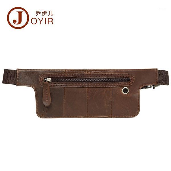 joyir men's vintage genuine leather waist bag multi-functional crazy horse leather chest pack man chocolate color belt bags1
joyir men's vintage genuine leather waist bag multi-functional crazy horse leather chest pack man chocolate color belt bags1