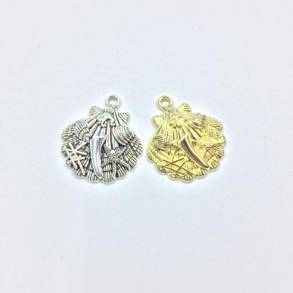 eruifa 10pcs 24mm pretty shell with sea star zinc alloy necklace,earring bracelet jewelry diy handmade old and rhodium silver, Bronze;silver
eruifa 10pcs 24mm pretty shell with sea star zinc alloy necklace,earring bracelet jewelry diy handmade old and rhodium silver, Bronze;silver