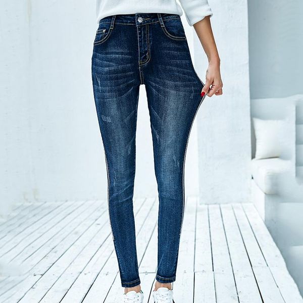 autumn women's blue jeans plus size skinny denim jeggings jeans for women high waist elastic slim pencil pants casual trousers
autumn women's blue jeans plus size skinny denim jeggings jeans for women high waist elastic slim pencil pants casual trousers