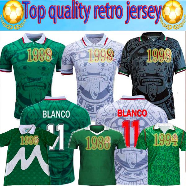 1998 retro edition mexico soccer jersey 86 1994 95 98 world cup soccer shirt mexico home soccer shirt away short sleeved football uniforms, Black;yellow
1998 retro edition mexico soccer jersey 86 1994 95 98 world cup soccer shirt mexico home soccer shirt away short sleeved football uniforms, Black;yellow