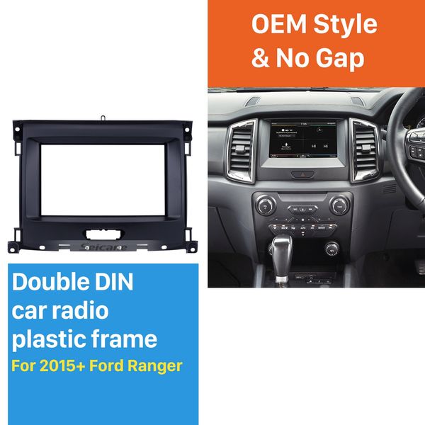 nice double din car radio fascia for 2015+ ford ranger refitting car kit audio frame panel plate trim bezel
nice double din car radio fascia for 2015+ ford ranger refitting car kit audio frame panel plate trim bezel