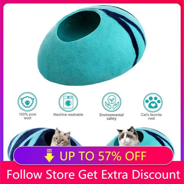 willstar felt cat bed cave creative oval shape sleeping house for small cat dog soft wool kitten puppy beds pets supply
willstar felt cat bed cave creative oval shape sleeping house for small cat dog soft wool kitten puppy beds pets supply