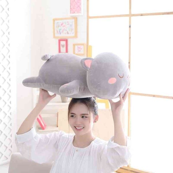 56kawaii plush toy stuffed 35cm 50cm 65cm lying cat pillow white grey kids toys birthday gift for children
56kawaii plush toy stuffed 35cm 50cm 65cm lying cat pillow white grey kids toys birthday gift for children