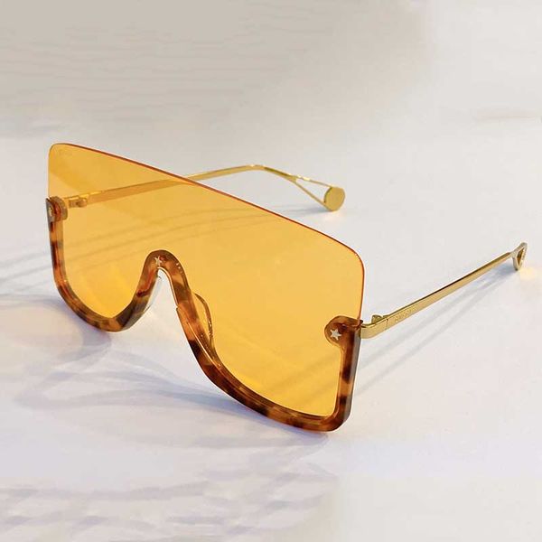 fashion sunglasses 0540s one-piece frame large size half frame goggles super avant-garde popular 99-1-140 metal temples, White;black
fashion sunglasses 0540s one-piece frame large size half frame goggles super avant-garde popular 99-1-140 metal temples, White;black