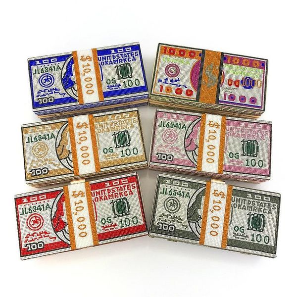 usa no gift box women evening party stack of funny money purse bag crystal cross body cash dollar bill bag
usa no gift box women evening party stack of funny money purse bag crystal cross body cash dollar bill bag