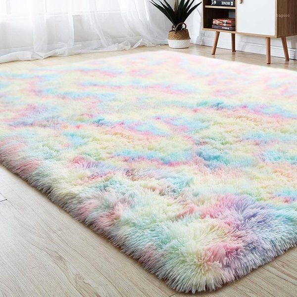 rainbow plush fluffy carpet gradient tie-dye plush rug living room carpet floor mat bedroom bedside bay window rug home decor1
rainbow plush fluffy carpet gradient tie-dye plush rug living room carpet floor mat bedroom bedside bay window rug home decor1