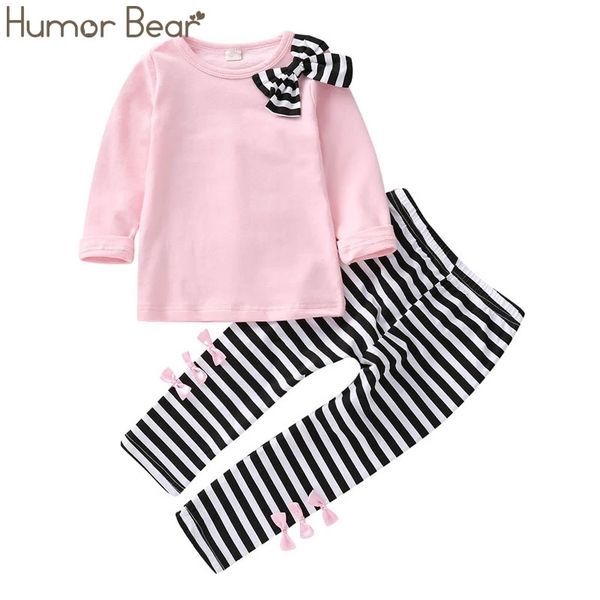 humor bear baby girls sets long sleeve +striped pants spring autumn children clothing sets girls clothes kids outfits 201126, White
humor bear baby girls sets long sleeve +striped pants spring autumn children clothing sets girls clothes kids outfits 201126, White