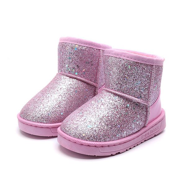 for new arrivals winter little bling girls plush toddler boys kids keeping warm baby snow boots children shoes, Black
for new arrivals winter little bling girls plush toddler boys kids keeping warm baby snow boots children shoes, Black