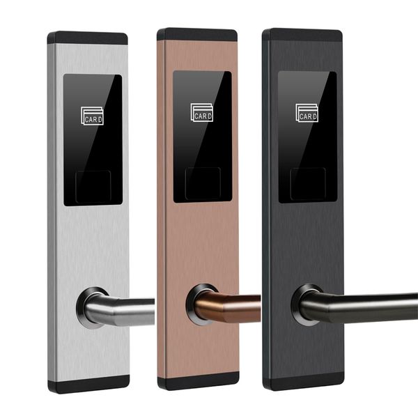 electronic rfid l door lock system swipe card l door lock electronic rfid card smart lock intelligent