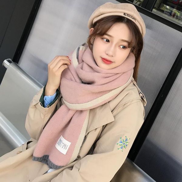 scarves oloey winter thickness patchwork sticker women's scarf 2021 fashion soft warm shawls casual streetwear for ladies, Blue;gray
scarves oloey winter thickness patchwork sticker women's scarf 2021 fashion soft warm shawls casual streetwear for ladies, Blue;gray