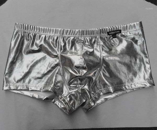 plus size boxers black nylon men pu faux leather underwear boxers shorts sheathy cool male gay underwear 1pcs1, Black;white
plus size boxers black nylon men pu faux leather underwear boxers shorts sheathy cool male gay underwear 1pcs1, Black;white