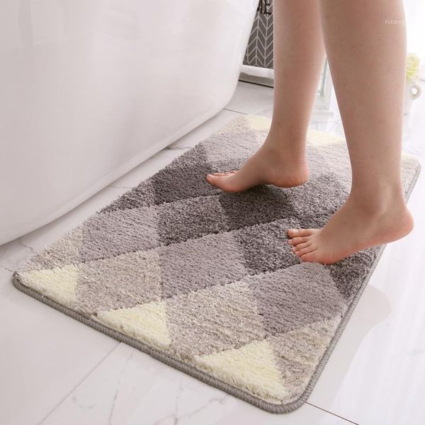 bath mats flocking mat home bathroom door decoration absorbent non-slip foot rug doormat1
bath mats flocking mat home bathroom door decoration absorbent non-slip foot rug doormat1
