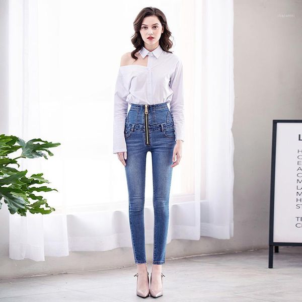 plus size high waist jeans trousers women 2018 new fashion high stretch jeans woman skinny pencil denim pants1, Blue
plus size high waist jeans trousers women 2018 new fashion high stretch jeans woman skinny pencil denim pants1, Blue