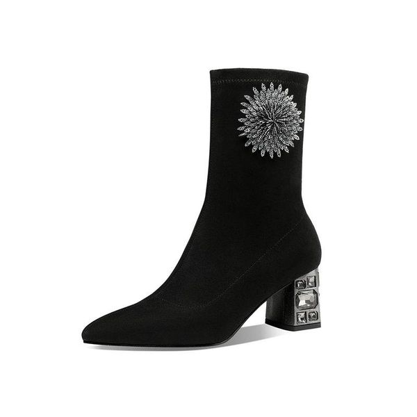 boots elegant women mid-calf autumn winter est shoes woman slip-on wedding party pointed toe high heels, Black
boots elegant women mid-calf autumn winter est shoes woman slip-on wedding party pointed toe high heels, Black