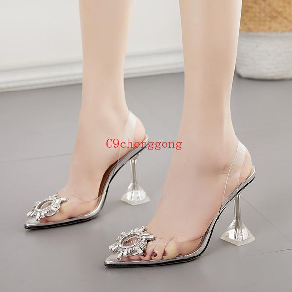 plus size 35 to 40 41 silver rhinestone pvc clear transparent shoes women pointed toe pumps bridal wedding shoes luxury designer high heel, Black
plus size 35 to 40 41 silver rhinestone pvc clear transparent shoes women pointed toe pumps bridal wedding shoes luxury designer high heel, Black