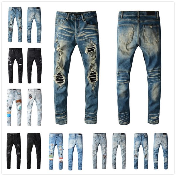 2021 fashion skinny mens jeans straight slim elastic jean 614 casual biker male stretch denim trouser classic pants jeans amir i size 28-40, Blue
2021 fashion skinny mens jeans straight slim elastic jean 614 casual biker male stretch denim trouser classic pants jeans amir i size 28-40, Blue