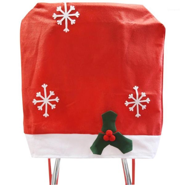 santa claus christmas hat chair cover for christmas holiday party decoration ornament. festival dinner table dress up .1 
santa claus christmas hat chair cover for christmas holiday party decoration ornament. festival dinner table dress up .1