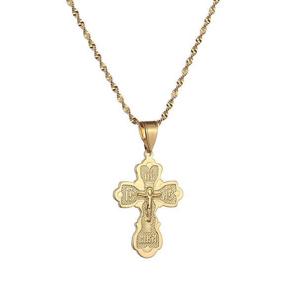 orthodox christianity church eternal cross pendant necklaces for women russia greece ukraine jewelry, Silver
orthodox christianity church eternal cross pendant necklaces for women russia greece ukraine jewelry, Silver