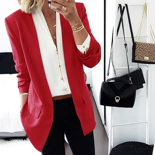 fashion women casual suit coat business blazer long sleeve lapel cape cloak long coat blazers ladies casual office suit outwear, White;black
fashion women casual suit coat business blazer long sleeve lapel cape cloak long coat blazers ladies casual office suit outwear, White;black