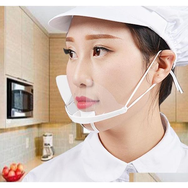 us stock 100pcs plastic transparent sanitary open mask for skin care food truck makeup anti-spreading work face household party masks zvlpp
us stock 100pcs plastic transparent sanitary open mask for skin care food truck makeup anti-spreading work face household party masks zvlpp