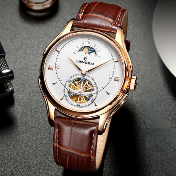 steel mechanical hollow tourbillon fully men's automatic waterproof high end watch 2021fa3t5djj, Slivery;brown
steel mechanical hollow tourbillon fully men's automatic waterproof high end watch 2021fa3t5djj, Slivery;brown