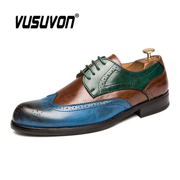big size 38-47 british men oxfords leather shoes green blue brogue shoes handmade formal dress loafers mixed color fashion flats, Black
big size 38-47 british men oxfords leather shoes green blue brogue shoes handmade formal dress loafers mixed color fashion flats, Black
