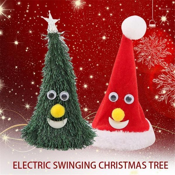 6 inch electric swing christmas tree santa claus toy star bell decoration christmas gift without battery children's to1
6 inch electric swing christmas tree santa claus toy star bell decoration christmas gift without battery children's to1