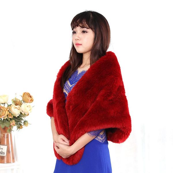 women faux fur cloak luxury winter coat scarves red wedding cloak hogwarts gothic wedding wrap bolero jackets bridal coat, Black;white
women faux fur cloak luxury winter coat scarves red wedding cloak hogwarts gothic wedding wrap bolero jackets bridal coat, Black;white