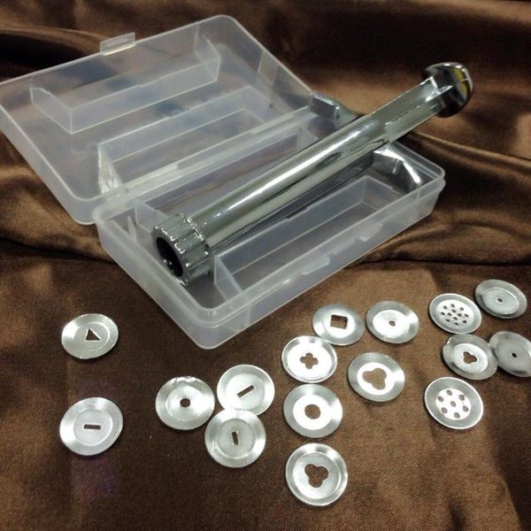 20pcs stainless steel crowded mud machine polymer clay fimo extruder sculpture decorating tool sale --m25
20pcs stainless steel crowded mud machine polymer clay fimo extruder sculpture decorating tool sale --m25