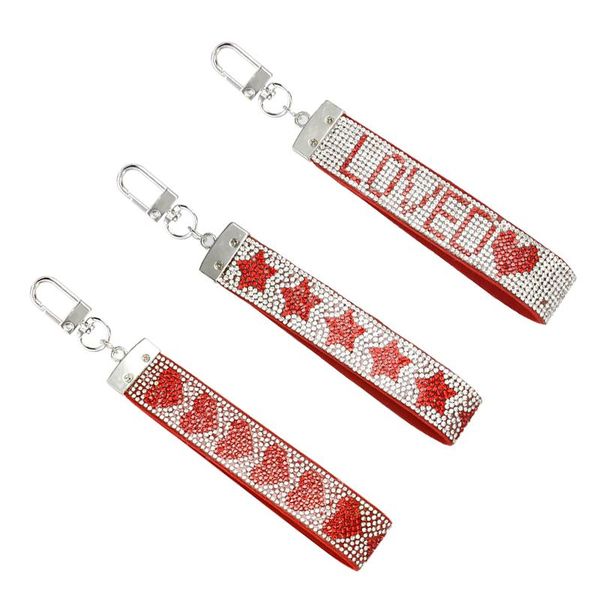 keychains multi-style of rhinestone flannel love letter keychain ladies bag ornaments creative key chain small gifts, Silver
keychains multi-style of rhinestone flannel love letter keychain ladies bag ornaments creative key chain small gifts, Silver