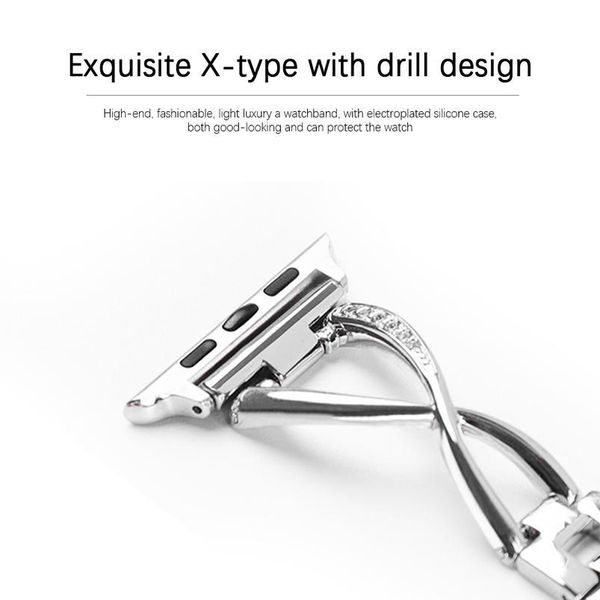 band + case metal for watch strap series 5 strap 40mm 44mm 38mm 42mm stainless steel bracelet iwatch 4/3/2/1 acc qylfad, Black;brown
band + case metal for watch strap series 5 strap 40mm 44mm 38mm 42mm stainless steel bracelet iwatch 4/3/2/1 acc qylfad, Black;brown