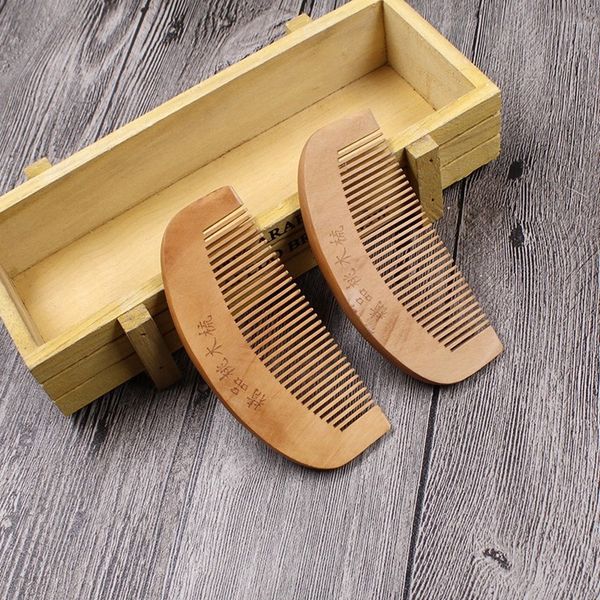 natural peach wood comb close teeth anti-static detangling beard head massage hair brush care tools for travel
natural peach wood comb close teeth anti-static detangling beard head massage hair brush care tools for travel