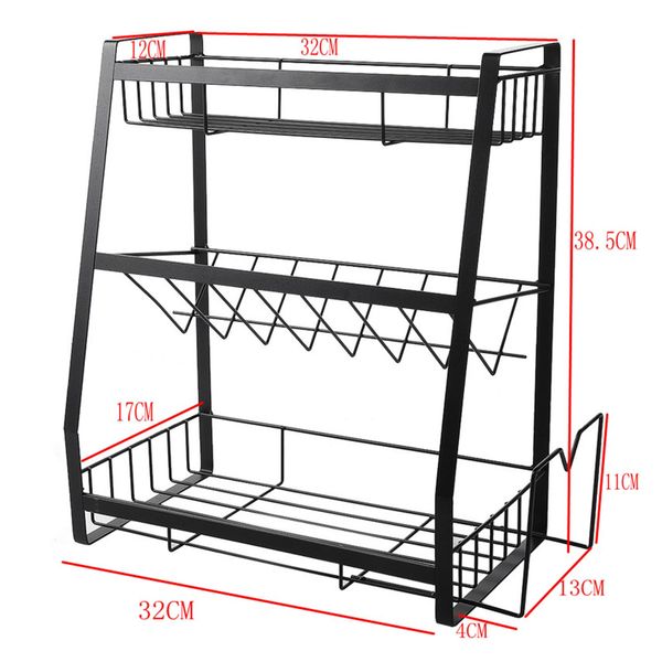 spice holder, 3 tier spice rack organizer for counter stable spice shelf standing storage rack for seasoning can jars bottle, kitchen
spice holder, 3 tier spice rack organizer for counter stable spice shelf standing storage rack for seasoning can jars bottle, kitchen