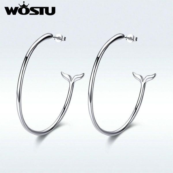 wostu simple earring cute silver color dolphin tail starry hoop earring for women fashion jewelry gift sdte1941, Golden;silver
wostu simple earring cute silver color dolphin tail starry hoop earring for women fashion jewelry gift sdte1941, Golden;silver