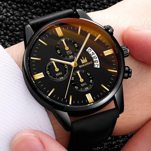 wristwatches 2021 relogio masculino watches men fashion sport stainless steel box leather strap watch quartz business wristwatch reloj hombr, Slivery;brown
wristwatches 2021 relogio masculino watches men fashion sport stainless steel box leather strap watch quartz business wristwatch reloj hombr, Slivery;brown