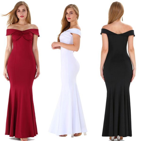 2021 the new new new arrival women bandage slash neck draped off shoulder long bodycon celebrity dress party at night qyt0, Black;gray
2021 the new new new arrival women bandage slash neck draped off shoulder long bodycon celebrity dress party at night qyt0, Black;gray