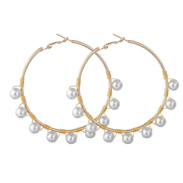 hoop & huggie fashion perforation round pearl earrings for women artificial clip on gold drop jewelry, Golden;silver
hoop & huggie fashion perforation round pearl earrings for women artificial clip on gold drop jewelry, Golden;silver
