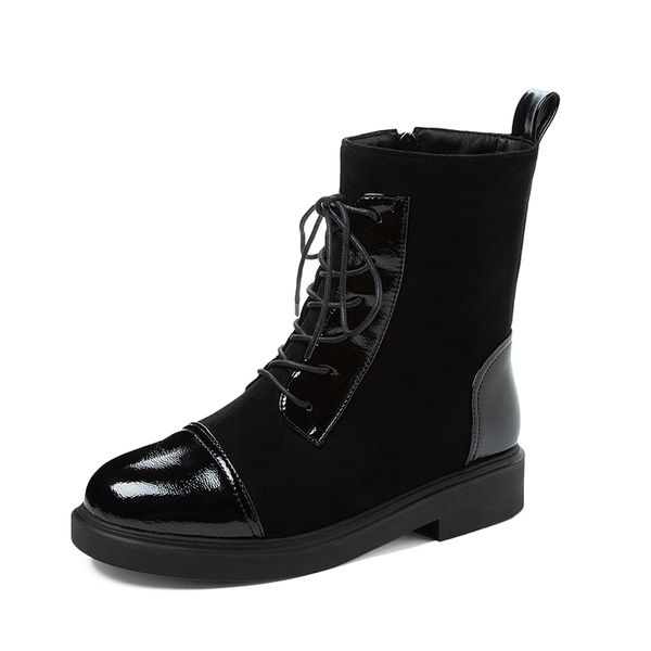 2021 the new casual style round toe ankle fashion lasso-up platform down heels square motorcycle boots women's size shoes vajr, Black
2021 the new casual style round toe ankle fashion lasso-up platform down heels square motorcycle boots women's size shoes vajr, Black