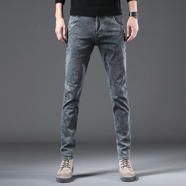 new spring men's stretch jeans popular blue cotton comfortable denim trousers casual long pencil pants
new spring men's stretch jeans popular blue cotton comfortable denim trousers casual long pencil pants