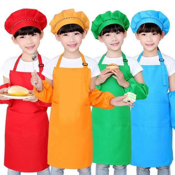 aprons 1pc children apron kids sleeve hat pocket kindergarten kitchen baking painting cooking drink enfant tablier delantal1
aprons 1pc children apron kids sleeve hat pocket kindergarten kitchen baking painting cooking drink enfant tablier delantal1